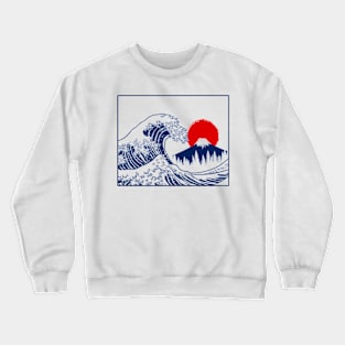 Great Fiji Kanagawa Wave Crewneck Sweatshirt